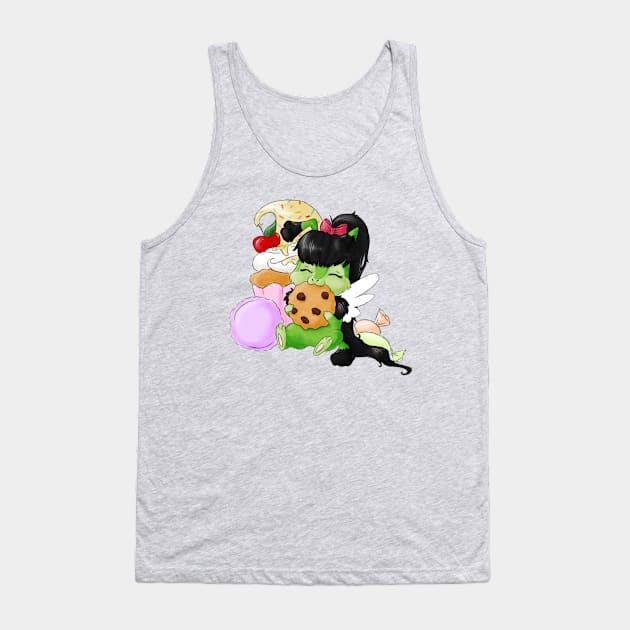 Candy Wonderland Tank Top by RoxysArtShop